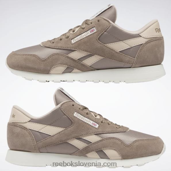 Reebok klasični najlonski ženski čevlji R22JR76 taupe/mehki ecru/kreda