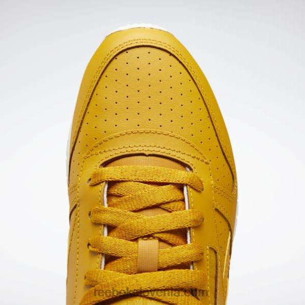 Reebok klasični usnjeni ženski čevlji R22JR239 svetla oker/kreda