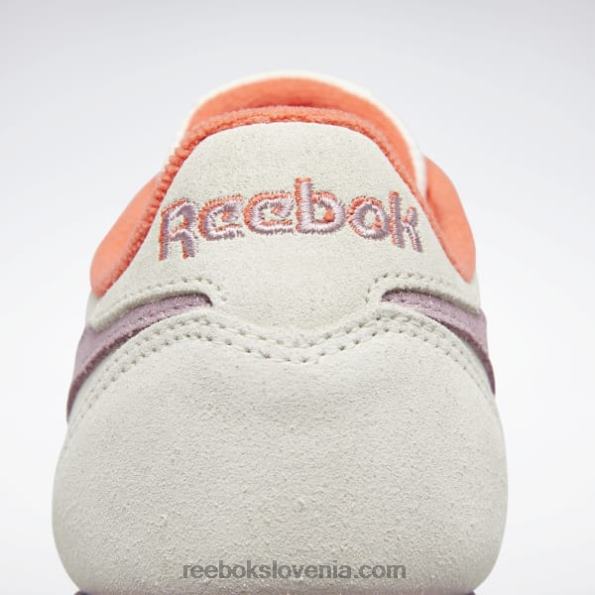 Reebok klasični usnjeni ženski čevlji R22JR81 kreda/infused lila/ftwr bela