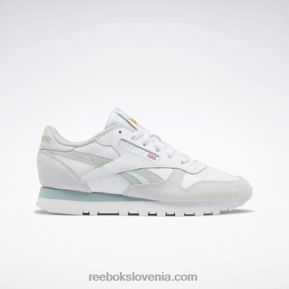 Reebok klasični usnjeni ženski čevlji R22JR968 ftwr bela/morska siva/hladno siva