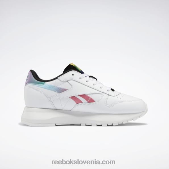 Reebok klasični usnjeni ženski čevlji nao serati sp R22JR244 ftwr bela/preludij vijolična/jedro črna