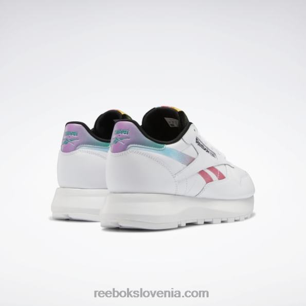 Reebok klasični usnjeni ženski čevlji nao serati sp R22JR244 ftwr bela/preludij vijolična/jedro črna