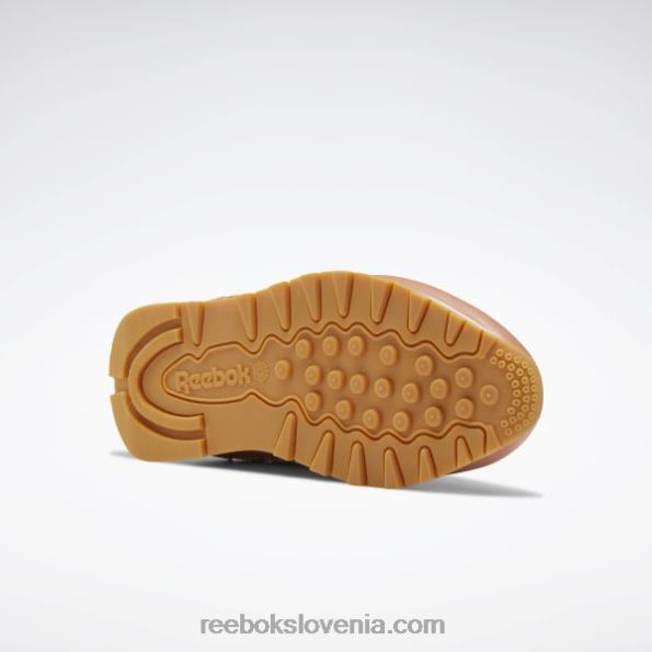 Reebok klasični usnjeni čevlji R22JR420 canyon coral mel/ftwr white ženske