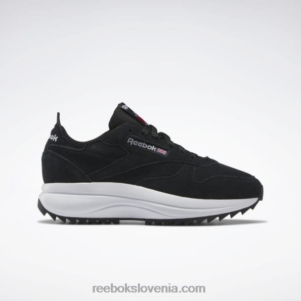Reebok klasični usnjeni sp ekstra ženski čevlji R22JR264 jedro črno/vektorsko modro/vektorsko rdeče