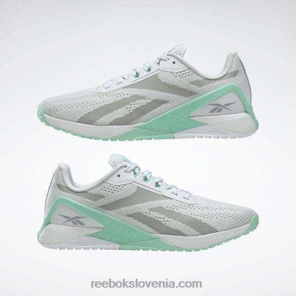 Reebok nano x1 ženski copati za trening R22JR200 čista siva 1/namig mint/čista siva 3
