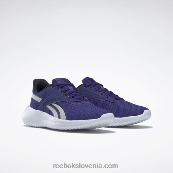 Reebok lite 3 ženski tekaški copati R22JR120 krepko vijolična/jedro črna/čisto siva 2