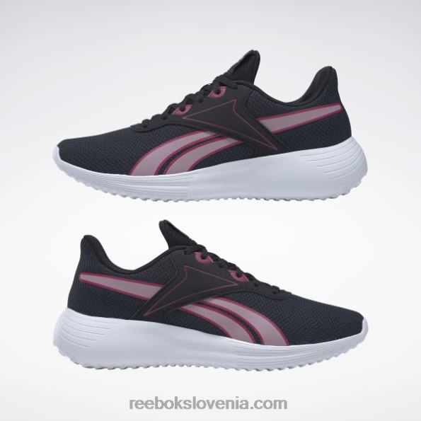 Reebok lite 3 ženski tekaški copati R22JR65 jedro črna/lila lila/ftwr bela
