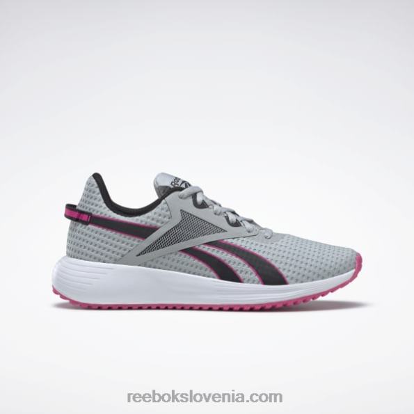 Reebok lite plus 3 ženski čevlji R22JR285 čisto siva 3/jedro črna/ponosna roza