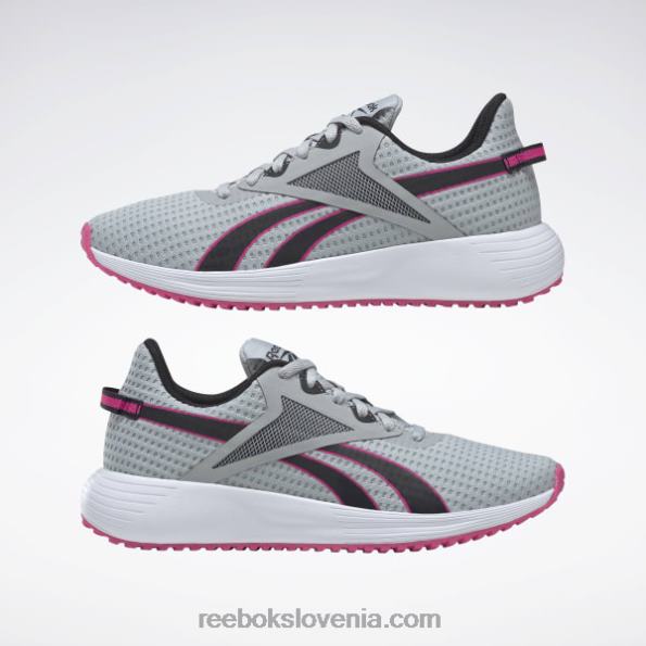 Reebok lite plus 3 ženski čevlji R22JR285 čisto siva 3/jedro črna/ponosna roza