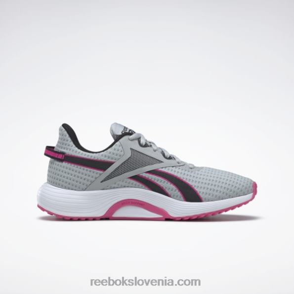 Reebok lite plus 3 ženski čevlji R22JR285 čisto siva 3/jedro črna/ponosna roza