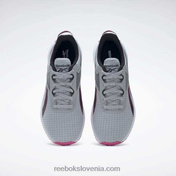 Reebok lite plus 3 ženski čevlji R22JR285 čisto siva 3/jedro črna/ponosna roza