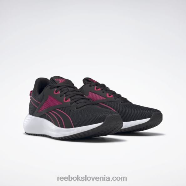 Reebok lite plus 3 ženski tekaški copati R22JR139 jedro črna/pursuit roza/ftwr bela