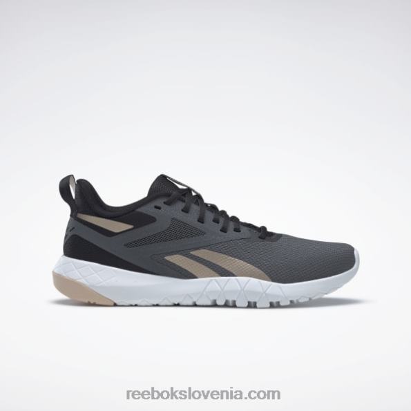 Reebok ženski copati flexagon force 4 R22JR221 jedro črna/čisto siva 7/sleek met