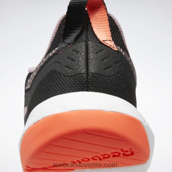 Reebok ženski copati flexagon force 4 R22JR254 osrednji črni/lila/oranžni blesk