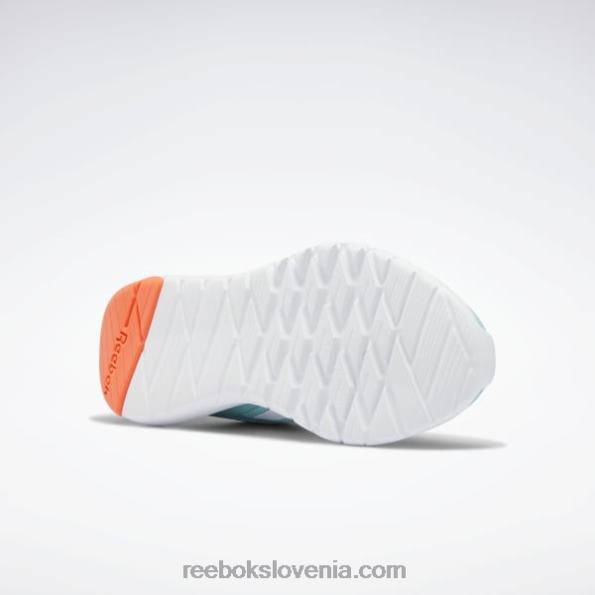 Reebok ženski copati flexagon force 4 R22JR398 pol klasična modrozelena/meglica/oranžna