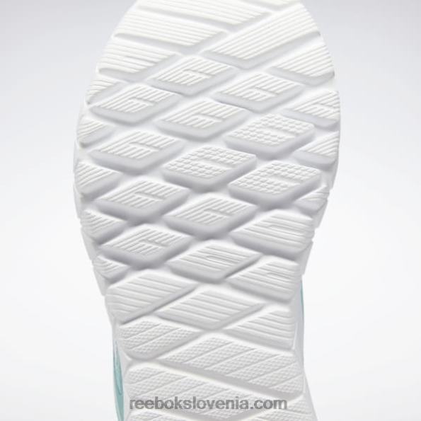 Reebok ženski copati flexagon force 4 R22JR398 pol klasična modrozelena/meglica/oranžna