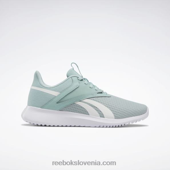 Reebok fluxlite ženski copati za trening R22JR160 morsko siva/čisto siva 1/mat srebrna