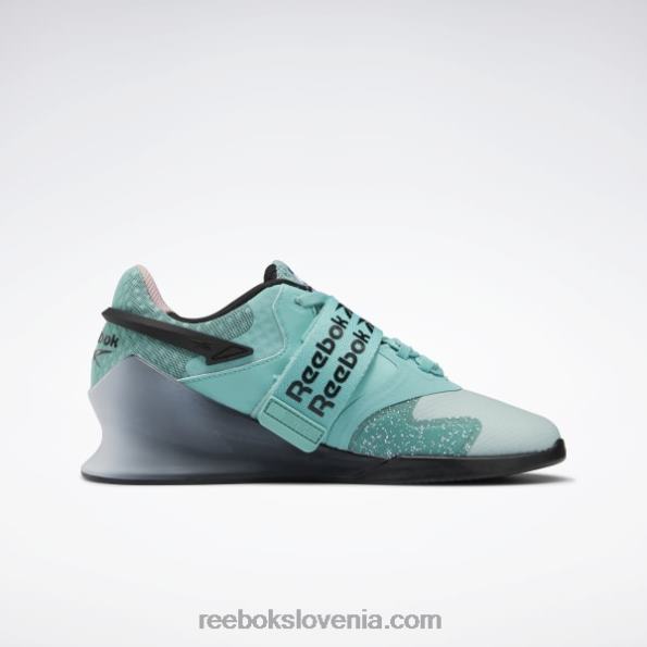 Reebok legacy lifter ii ženski čevlji za dvigovanje uteži R22JR943 polklasična teal/morska siva/ftwr bela