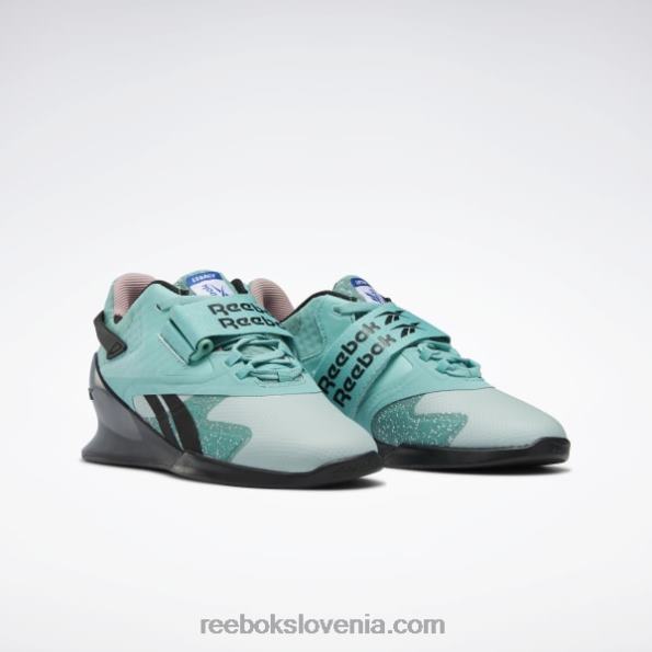 Reebok legacy lifter ii ženski čevlji za dvigovanje uteži R22JR943 polklasična teal/morska siva/ftwr bela