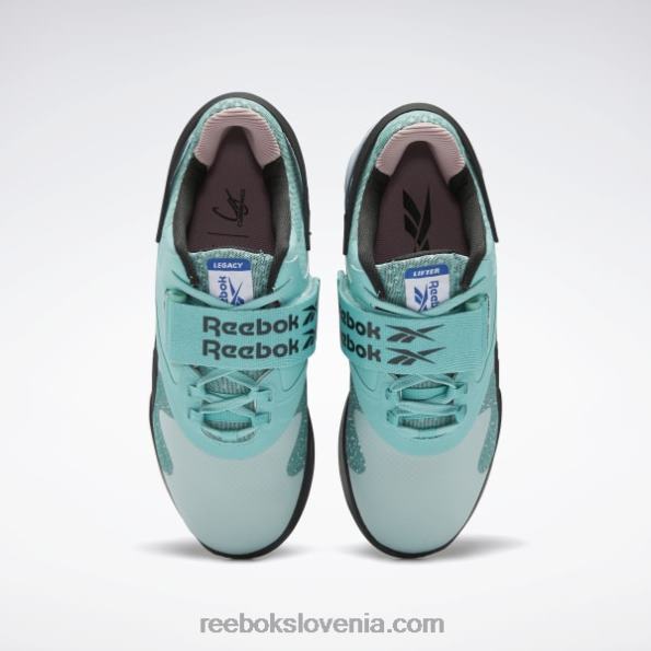 Reebok legacy lifter ii ženski čevlji za dvigovanje uteži R22JR943 polklasična teal/morska siva/ftwr bela