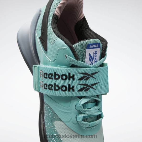 Reebok legacy lifter ii ženski čevlji za dvigovanje uteži R22JR943 polklasična teal/morska siva/ftwr bela