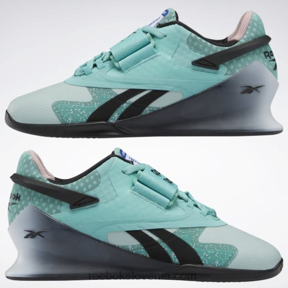 Reebok legacy lifter ii ženski čevlji za dvigovanje uteži R22JR943 polklasična teal/morska siva/ftwr bela