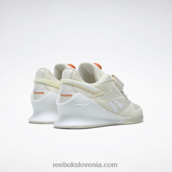 Reebok legacy lifter iii ženski čevlji za dvigovanje uteži R22JR137 klasična bela/ftwr bela/smash oranžna s23-r