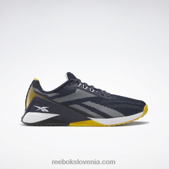 Reebok nano x1 ženski copati za trening R22JR934 vektor mornarsko/svetlo oker/jedro črna