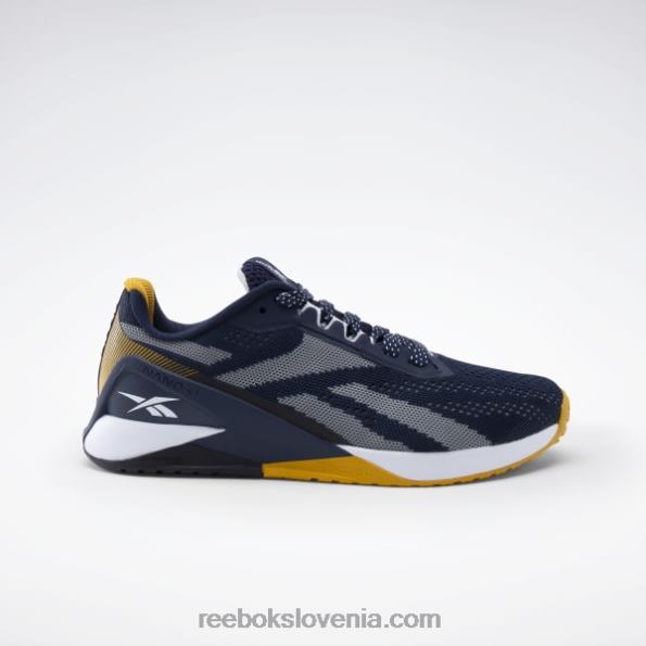 Reebok nano x1 ženski copati za trening R22JR934 vektor mornarsko/svetlo oker/jedro črna