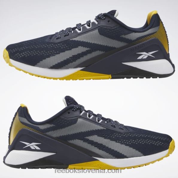 Reebok nano x1 ženski copati za trening R22JR934 vektor mornarsko/svetlo oker/jedro črna