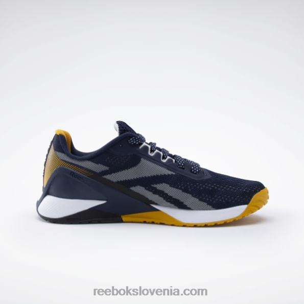 Reebok nano x1 ženski copati za trening R22JR934 vektor mornarsko/svetlo oker/jedro črna