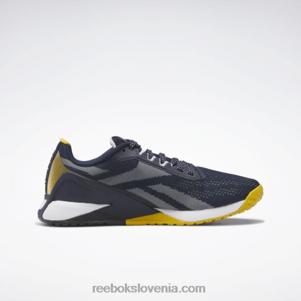 Reebok nano x1 ženski copati za trening R22JR934 vektor mornarsko/svetlo oker/jedro črna
