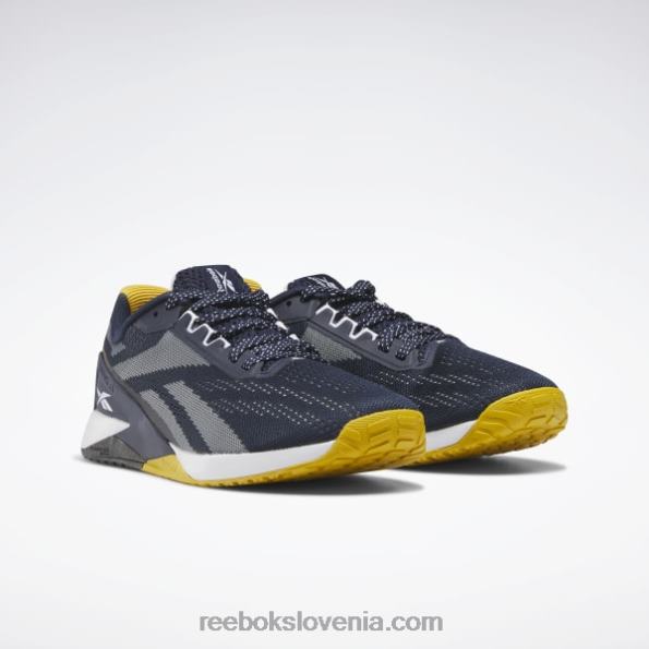 Reebok nano x1 ženski copati za trening R22JR934 vektor mornarsko/svetlo oker/jedro črna
