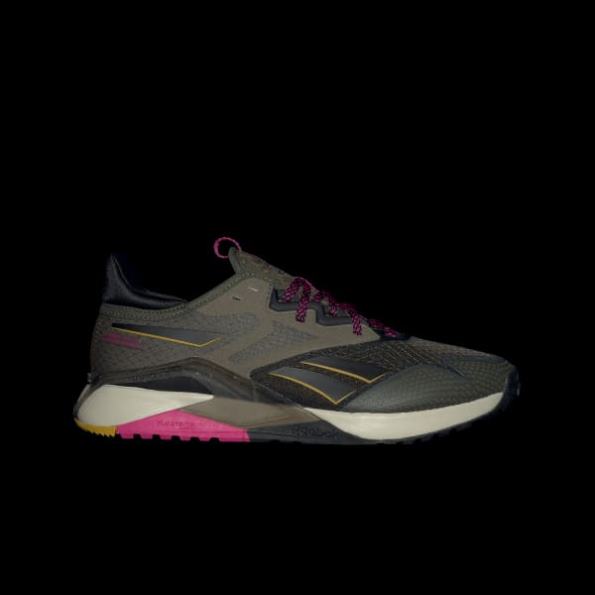 Reebok nano x2 tr adventure ženski copati R22JR162 vojaško zelena/jedro črna/ponosno roza