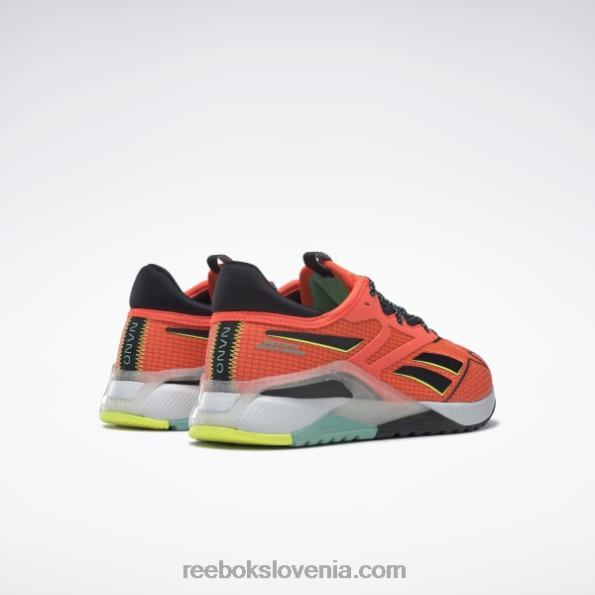 Reebok nano x2 tr adventure ženski copati R22JR248 oranžna svetloba/jedro črno/sončno kislo rumeno