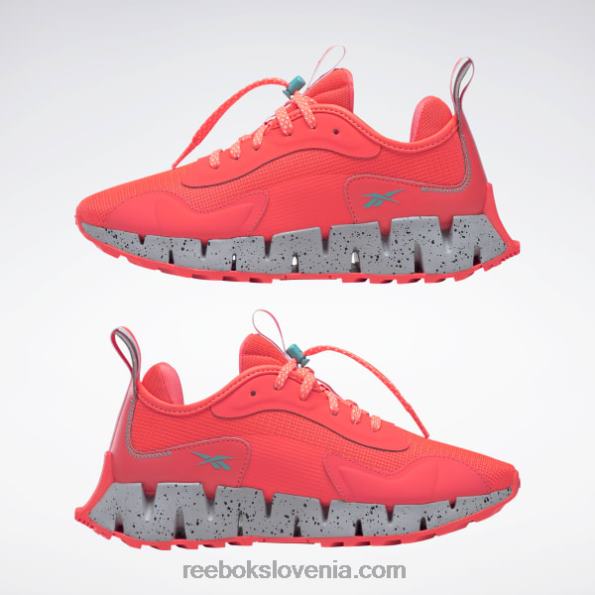 Reebok zig dynamica adventure ženski čevlji R22JR118 oranžna flare/klasična teal/čista siva 3