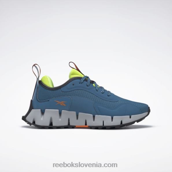 Reebok zig dynamica adventure ženski čevlji R22JR368 jekleno modra s23-r/solarno kislinsko rumena/čisto siva 3