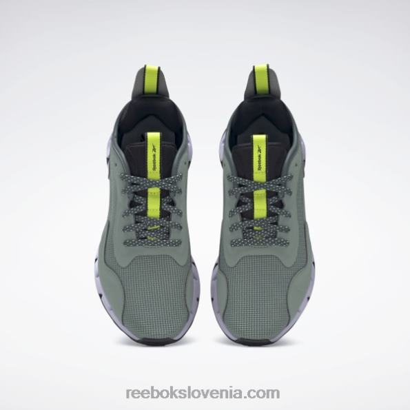 Reebok zig dynamica adventure ženski čevlji R22JR71 harmonija zelena/jedro črna/vijolična oaza