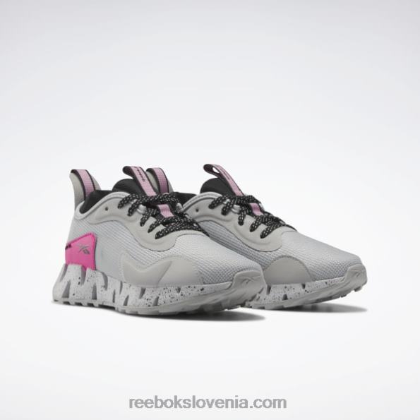 Reebok zig dynamica adventure ženski čevlji R22JR84 čisto siva 3/ponosna roza/jedro črna