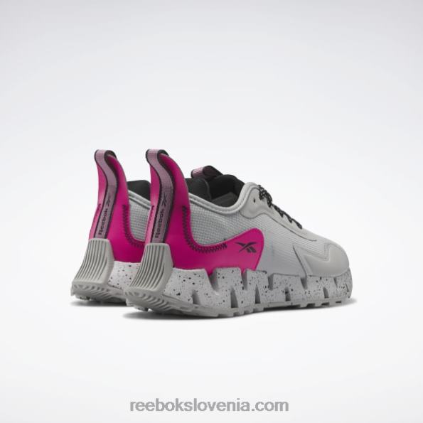 Reebok zig dynamica adventure ženski čevlji R22JR84 čisto siva 3/ponosna roza/jedro črna