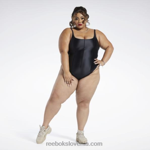 Reebok cardi b bodi (plus size) R22JR381 Črna ženske