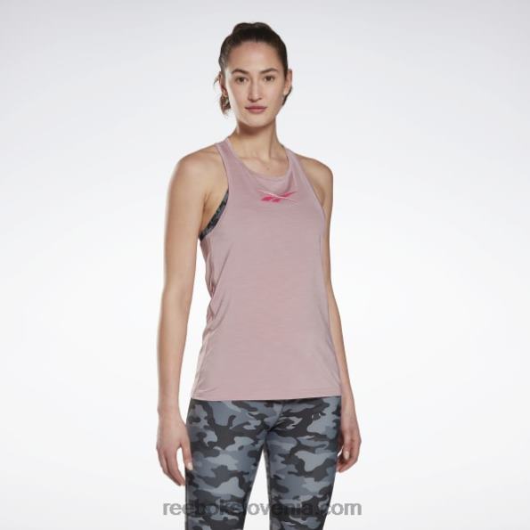 Reebok activchill grafični brezrokavnik R22JR723 prepojena lila ženske