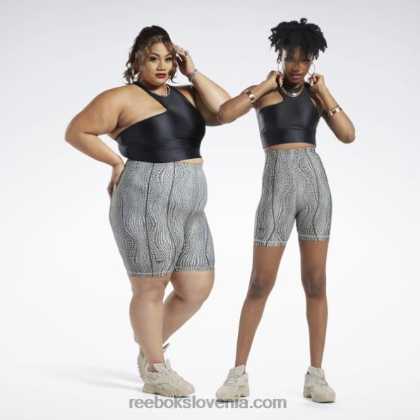 Reebok brezrokavnik cardi b z eno ramo (večja velikost) R22JR950 Črna ženske