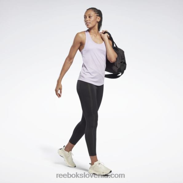 Reebok brezrokavnik iz mrežaste hrbtne strani, pripravljen za vadbo R22JR475 vijolična oaza ženske