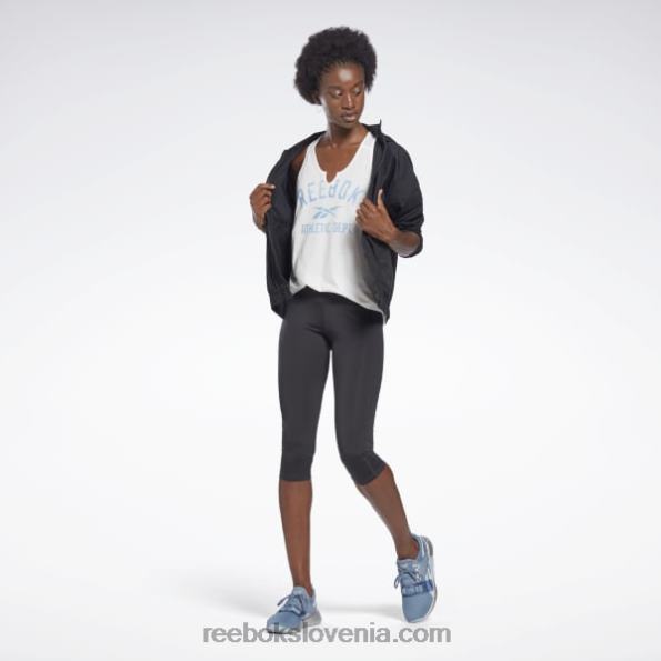 Reebok brezrokavnik z velikim logotipom, pripravljen za vadbo R22JR914 bela ženske