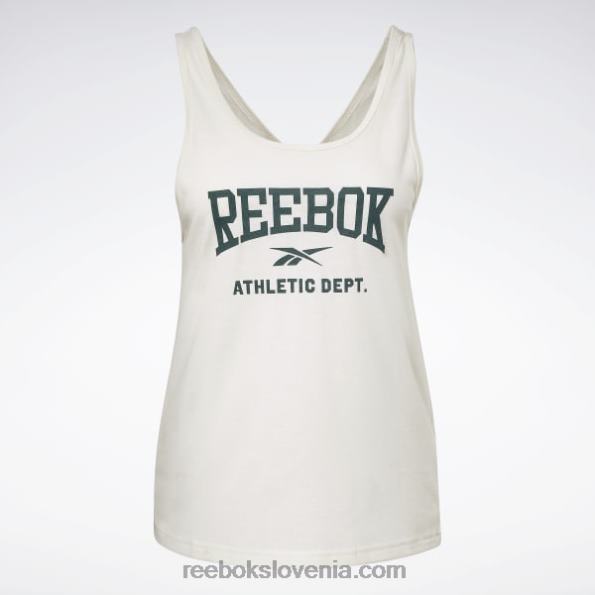 Reebok brezrokavnik z vrhunsko grafiko, pripravljen za vadbo R22JR558 klasična bela ženske