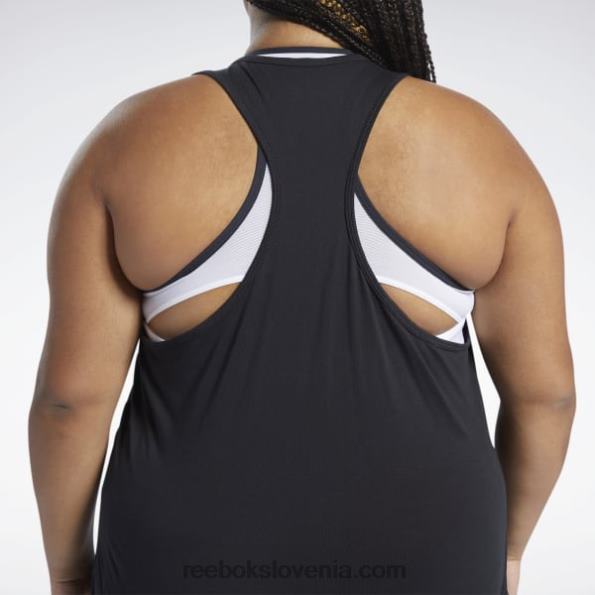 Reebok grafična majica brez rokavov Training Essentials R22JR973 Črna ženske