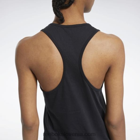 Reebok grafična majica brez rokavov Training Essentials R22JR973 Črna ženske