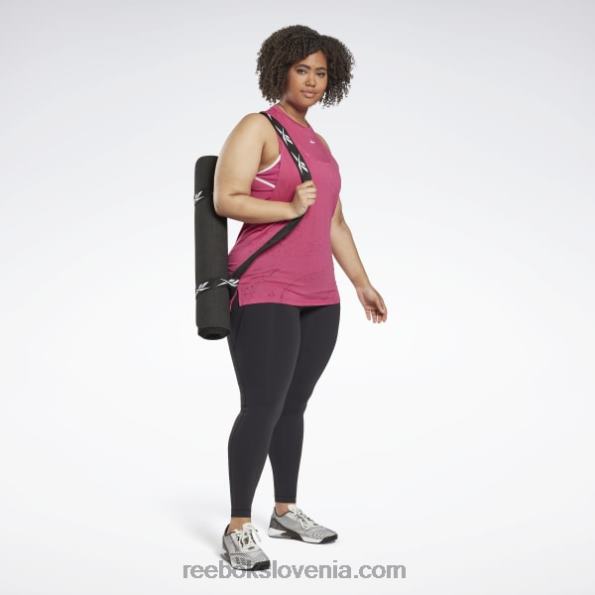 Reebok izgorel brezrokavnik (plus size) R22JR790 pol ponosno roza ženske