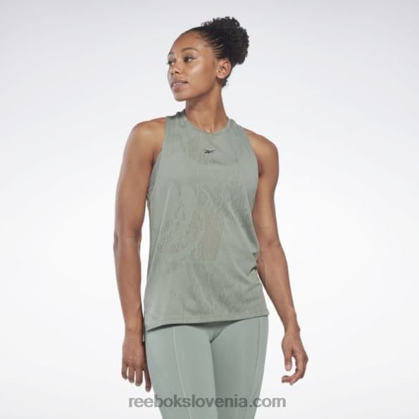 Reebok izgoreli brezrokavnik R22JR535 harmonija zelena ženske